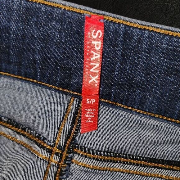 Spanx Womens Distressed Ankle Skinny Jeans Small - Picture 6 of 7